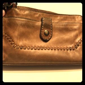 Frye crossbody tan purse